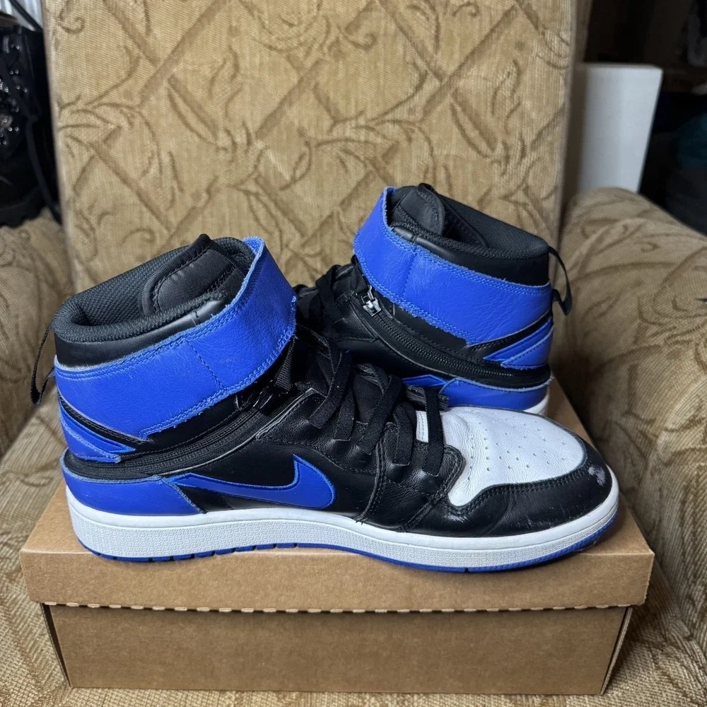 Jordan 1 High FlyEase Royal Size 12 Used‎ No Box